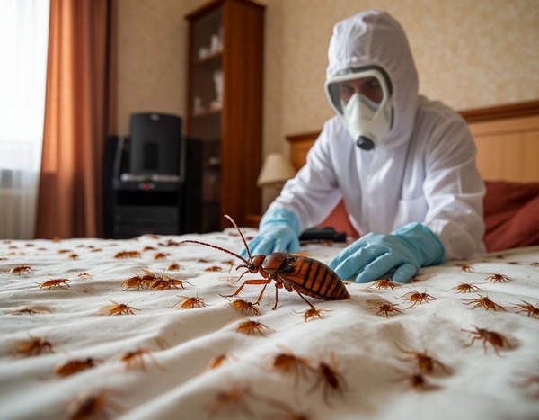 Дезинфекция и дезинсекция: комплексная борьба с насекомыми в квартире